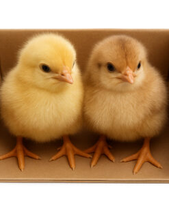 POLLITO Y POLLITA DE 1 DIA